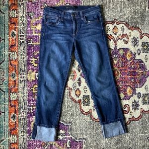 JOE'S Cuffed Cropped Jeans in Lexington Wash Size 26